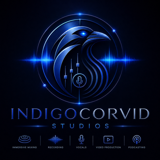 IndigoCorvid Studios full logo (512px)